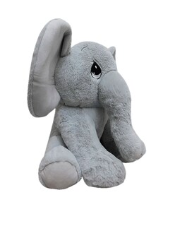 Foto 2 | Elefante de Peluche Peluchería color Gris 25 cm Suave