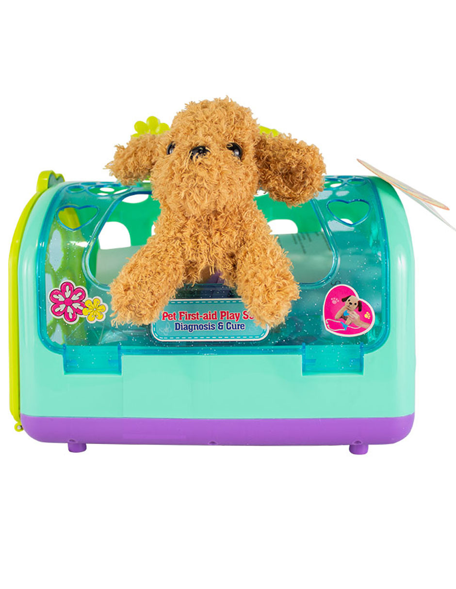 Foto 2 pulgar | Set de Estética con Perrito de Peluche Sweet Rocket con Varios Movimientos y Accesorios de Cuidado