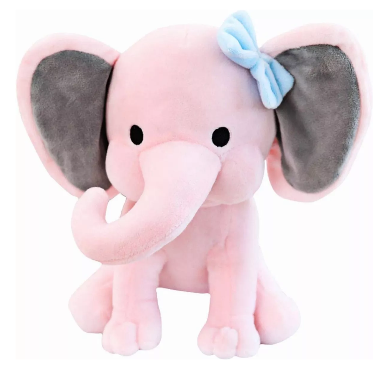 Elefante de Peluche Para Hora De Dormir color Rosa