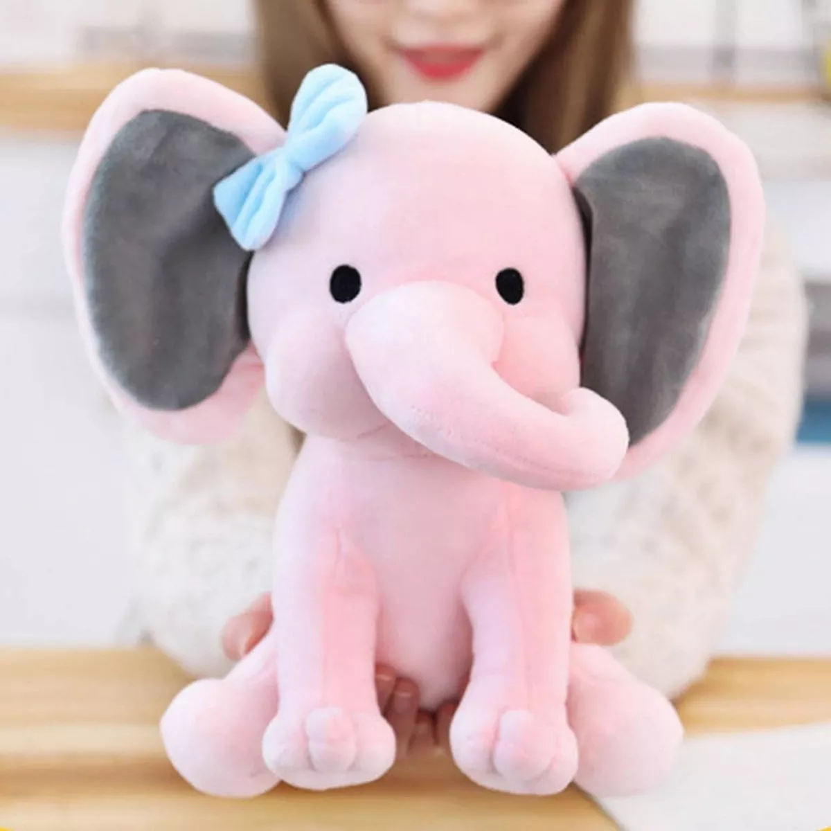 Foto 3 | Elefante de Peluche Para Hora De Dormir color Rosa
