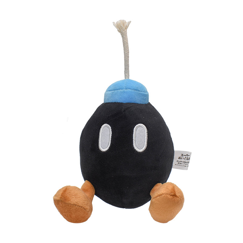 Peluche Bob-Omba Nintendo color Negro - Super Mario Bros