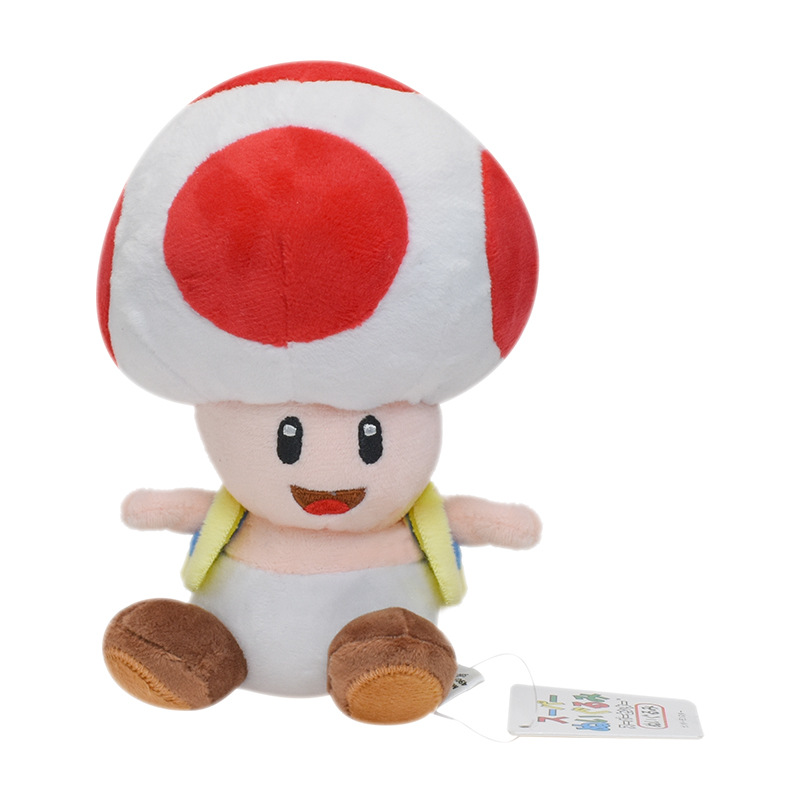 Peluche Toad Rojo Nintendo 20 Cm Super Mario Bros