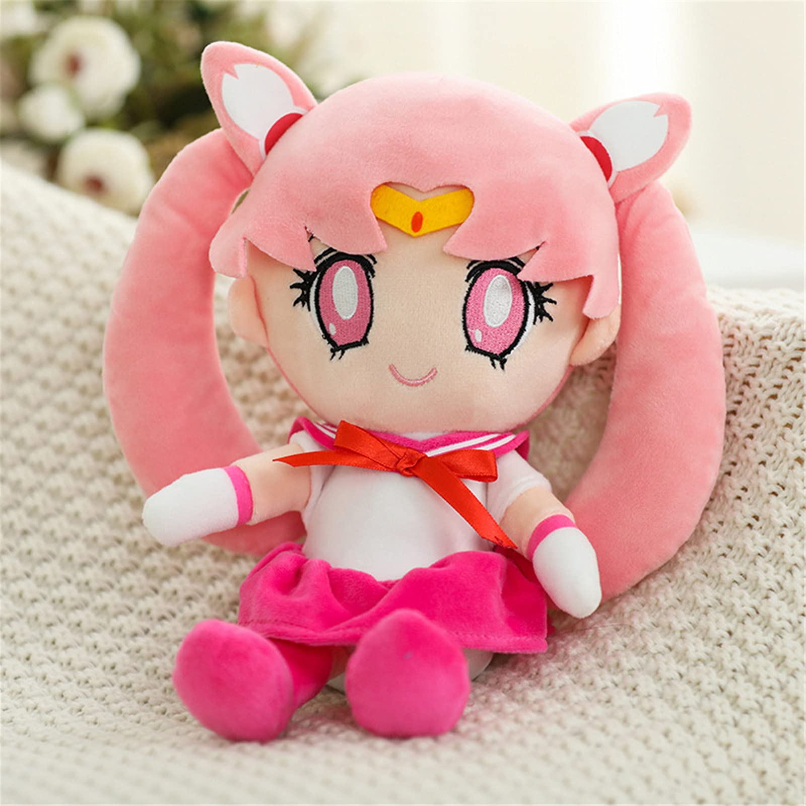 Foto 3 pulgar | Figura Peluche Anime Sailor Moon Rosa 25 Cm