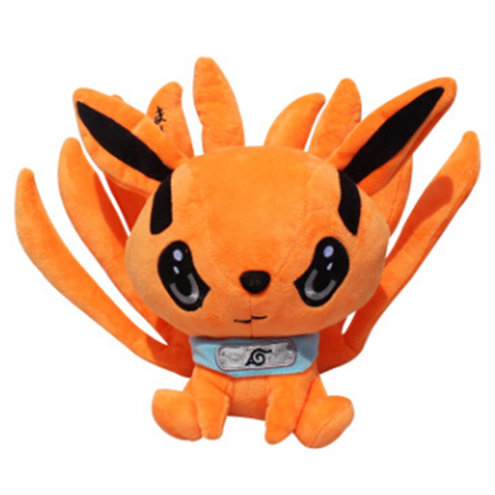 Peluche Kurama Kyuubi Zorro Nueve Colas Naruto 22 Cm