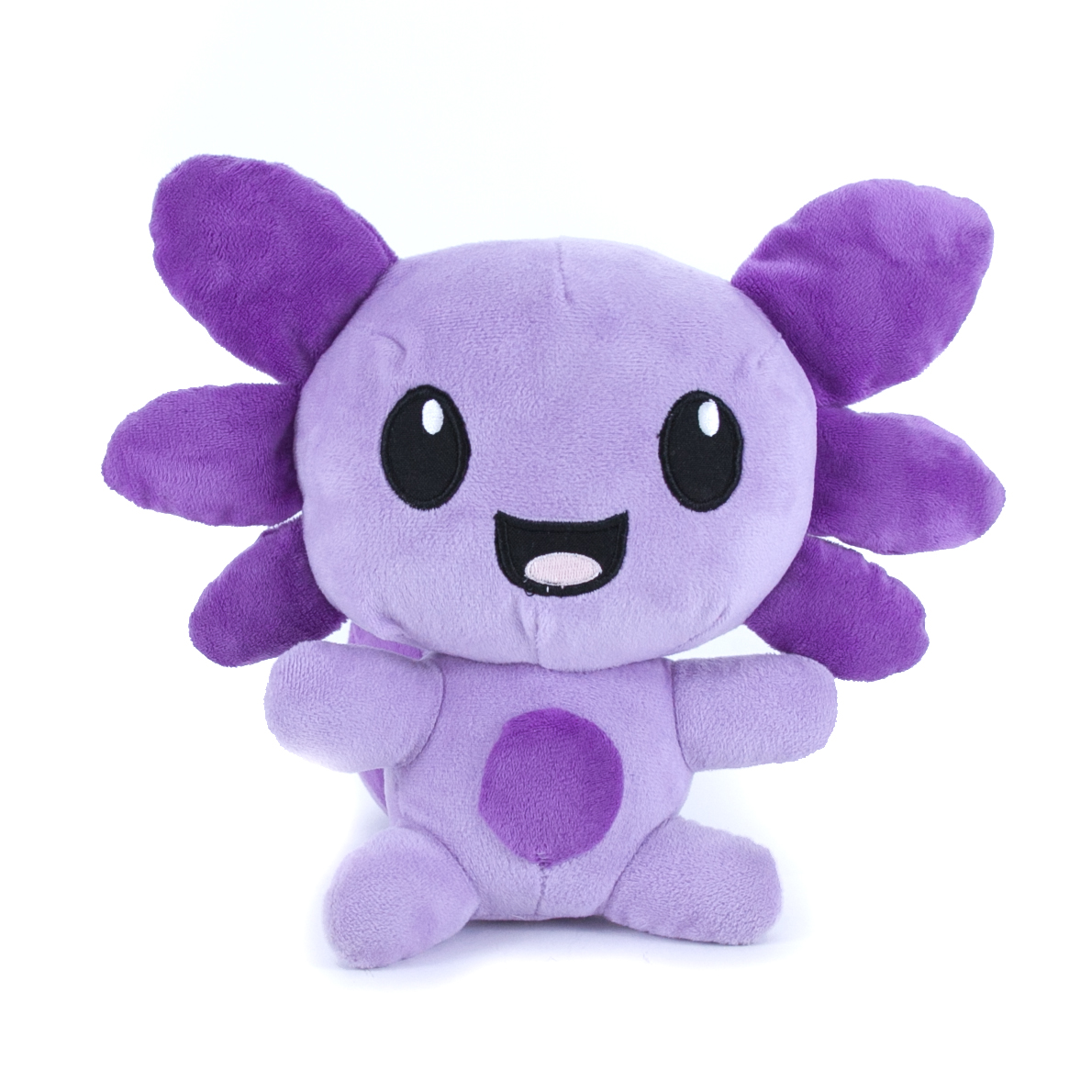 Ajolote de Peluche Mi Mantita Mx Lavanda color Púrpura