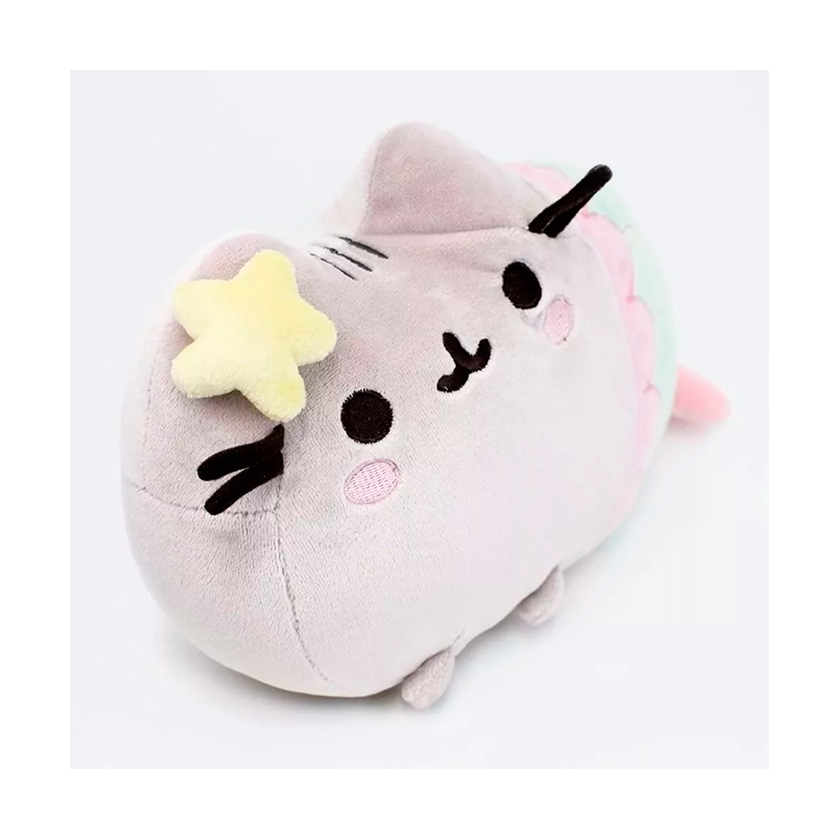 Foto 4 pulgar | Peluche Pusheen Mermaid Gato Sirena Original Gund 31cm