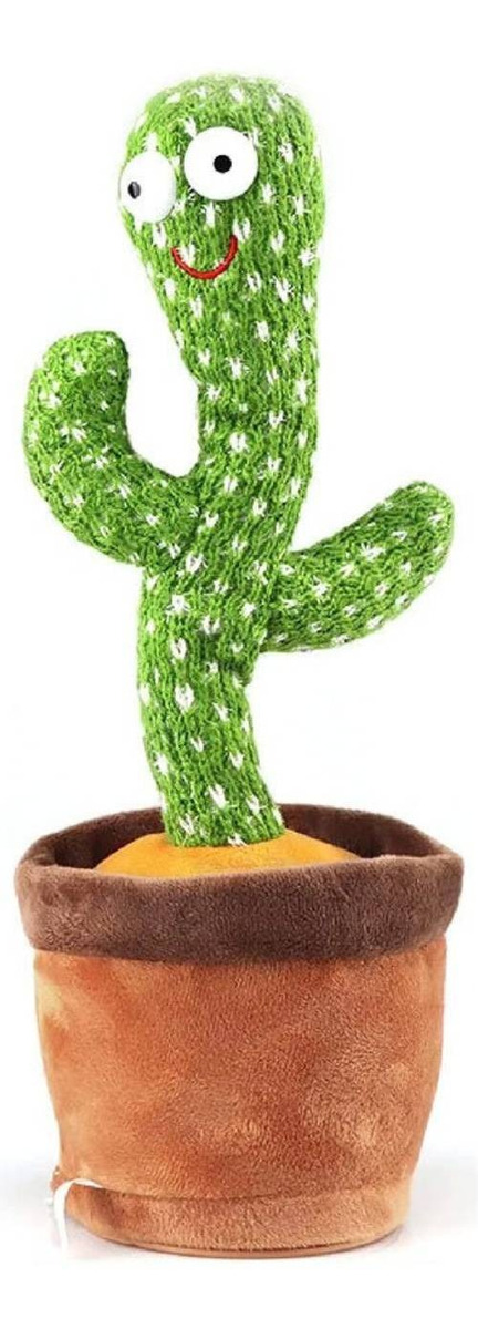 Foto 2 pulgar | Cactus Bailarín 120 Canciones En Español Juguete De Peluches