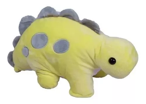 Dinosaurio Bebé Yadatex de Peluche Stegosaurus color Amarillo 52 CM