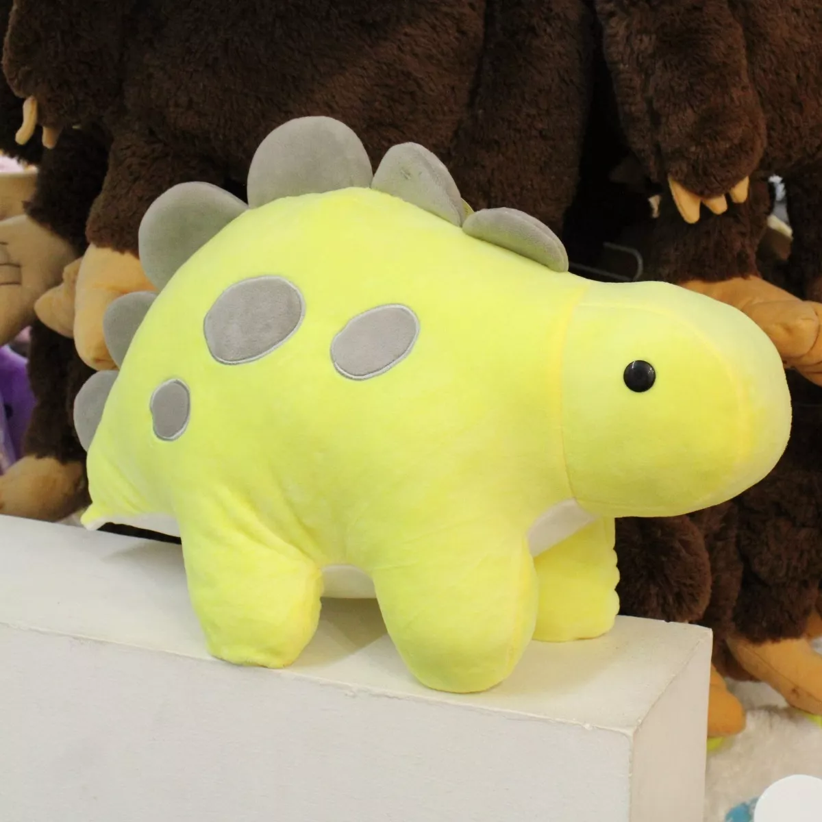 Foto 2 | Dinosaurio Bebé Yadatex de Peluche Stegosaurus color Amarillo 52 CM