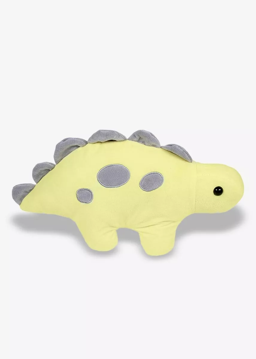 Foto 5 pulgar | Dinosaurio Bebé Yadatex de Peluche Stegosaurus color Amarillo 52 CM