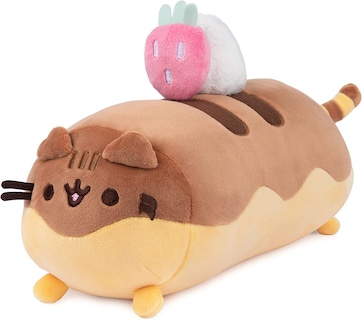 Foto 3 | Gato de Peluche Gund Eclair Squisheen color Café