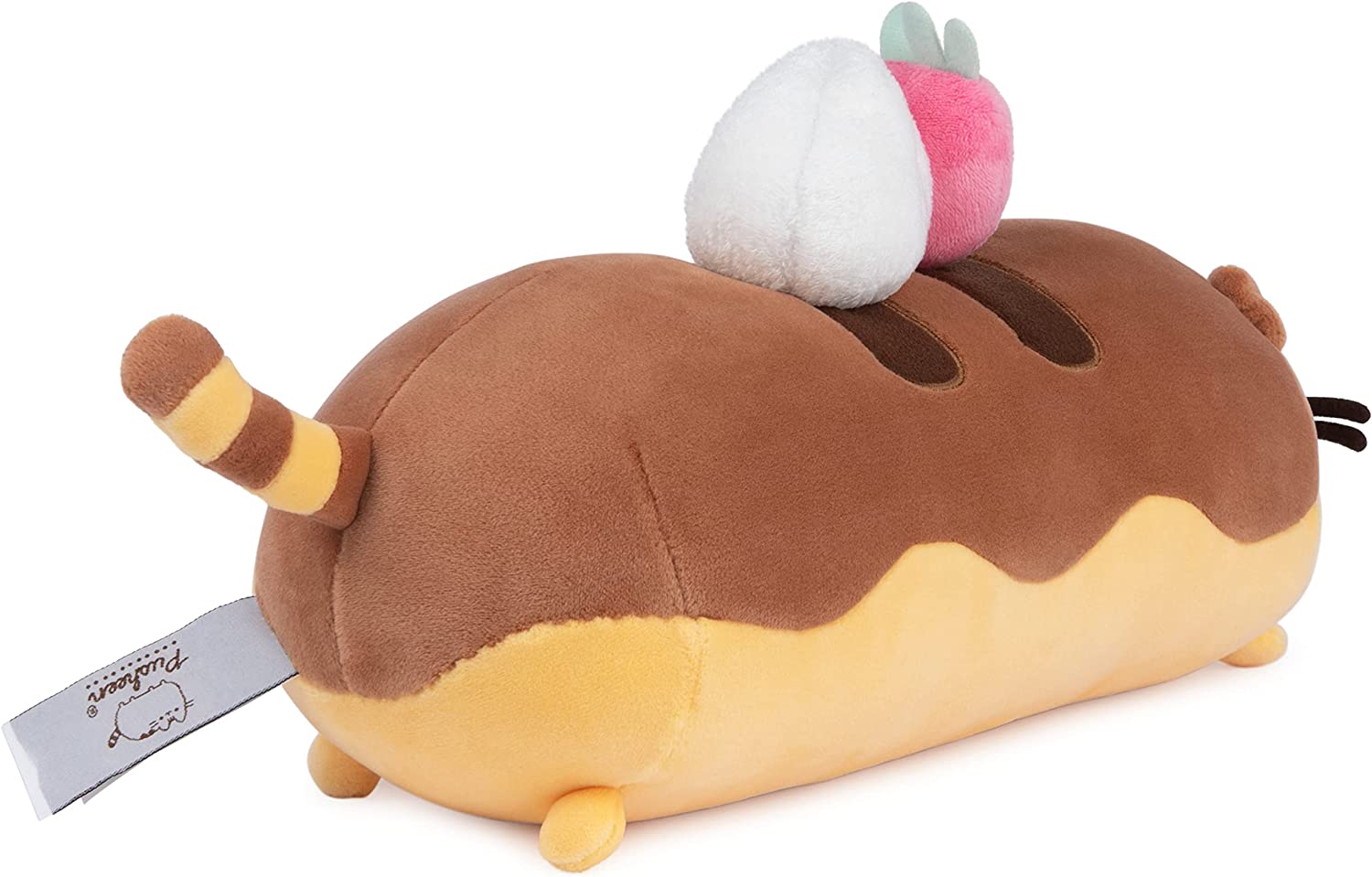 Foto 6 | Gato de Peluche Gund Eclair Squisheen color Café
