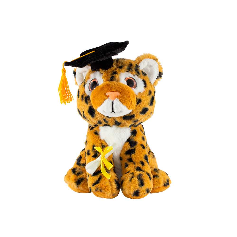 Foto 2 pulgar | Peluche de Leopardo para Graduación de Tela Hipoalergénica Importadora La Merced