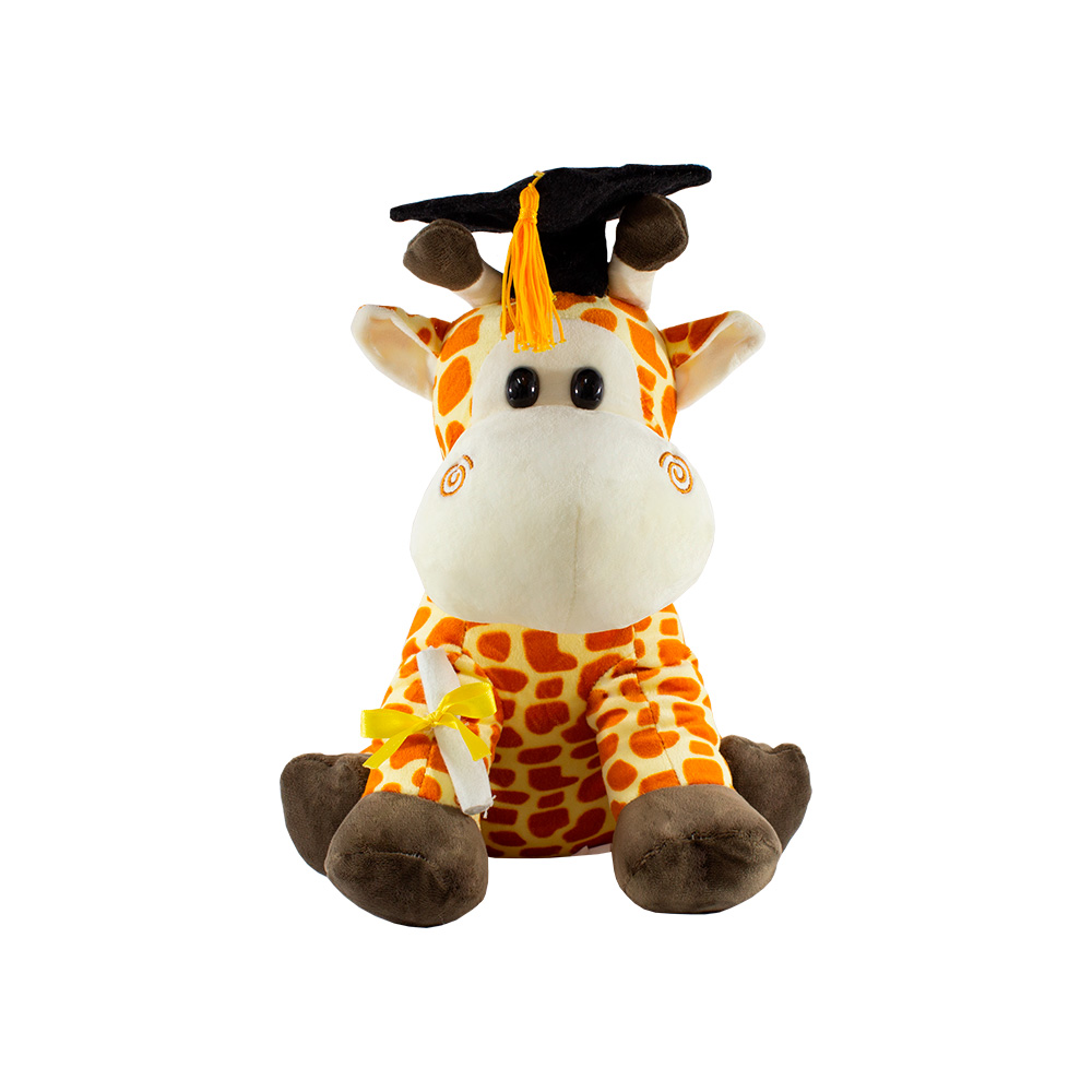 Foto 1 | Peluche de Jirafa para Graduación de Tela Hipoalergénica Importadora La Merced