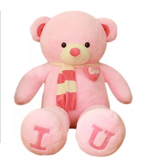 Foto 3 | Peluche Belug de Oso color Rosa