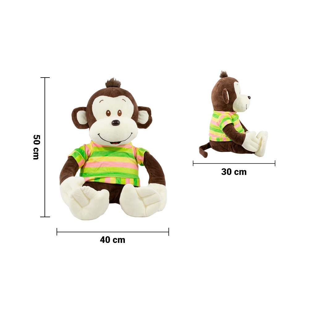 Foto 5 pulgar | Chango de Peluche con Imanes Changuito Mono 50cm Importadora La Merced