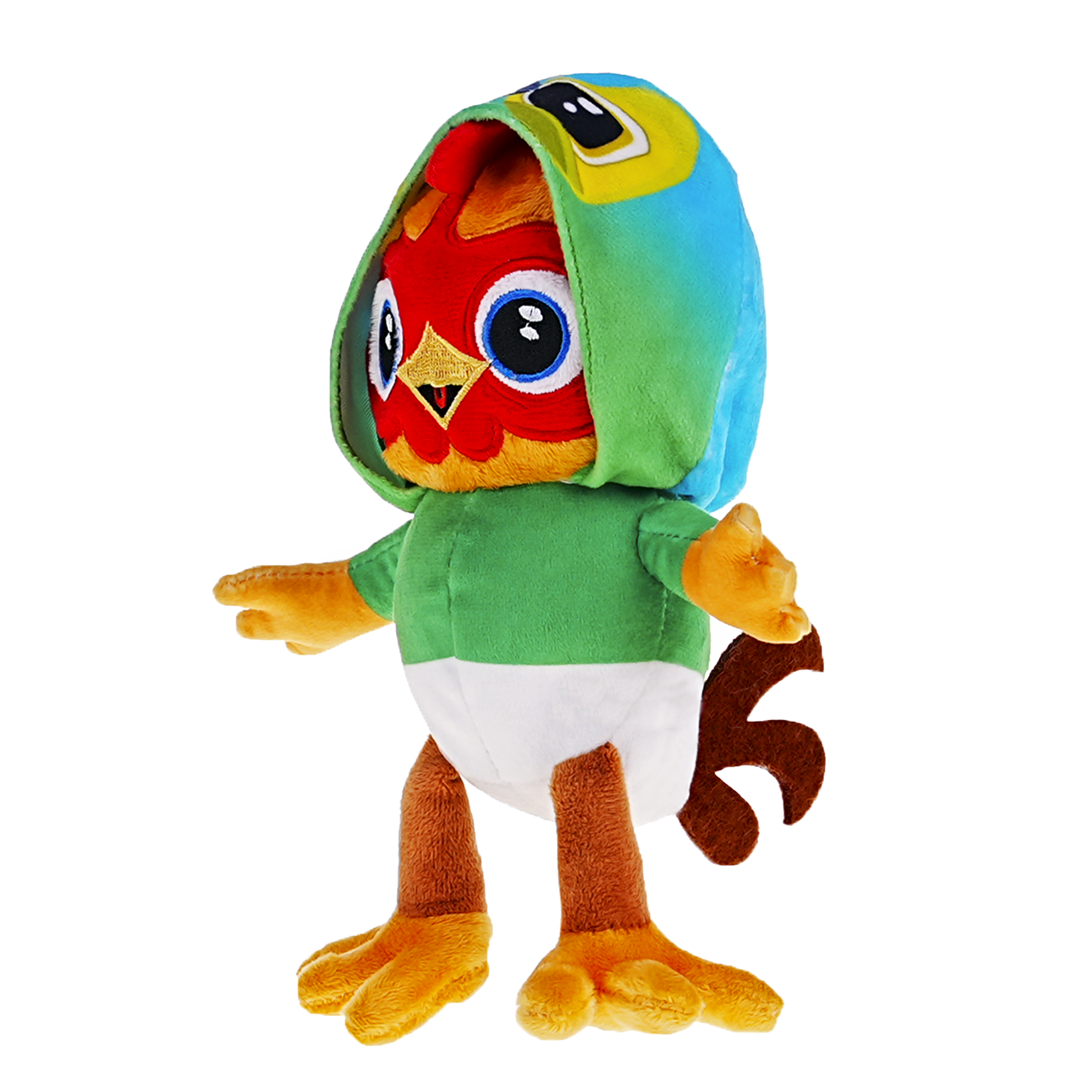 Peluche La Granja de Zenón Musical Bartolito Loro Pepe Multicolor