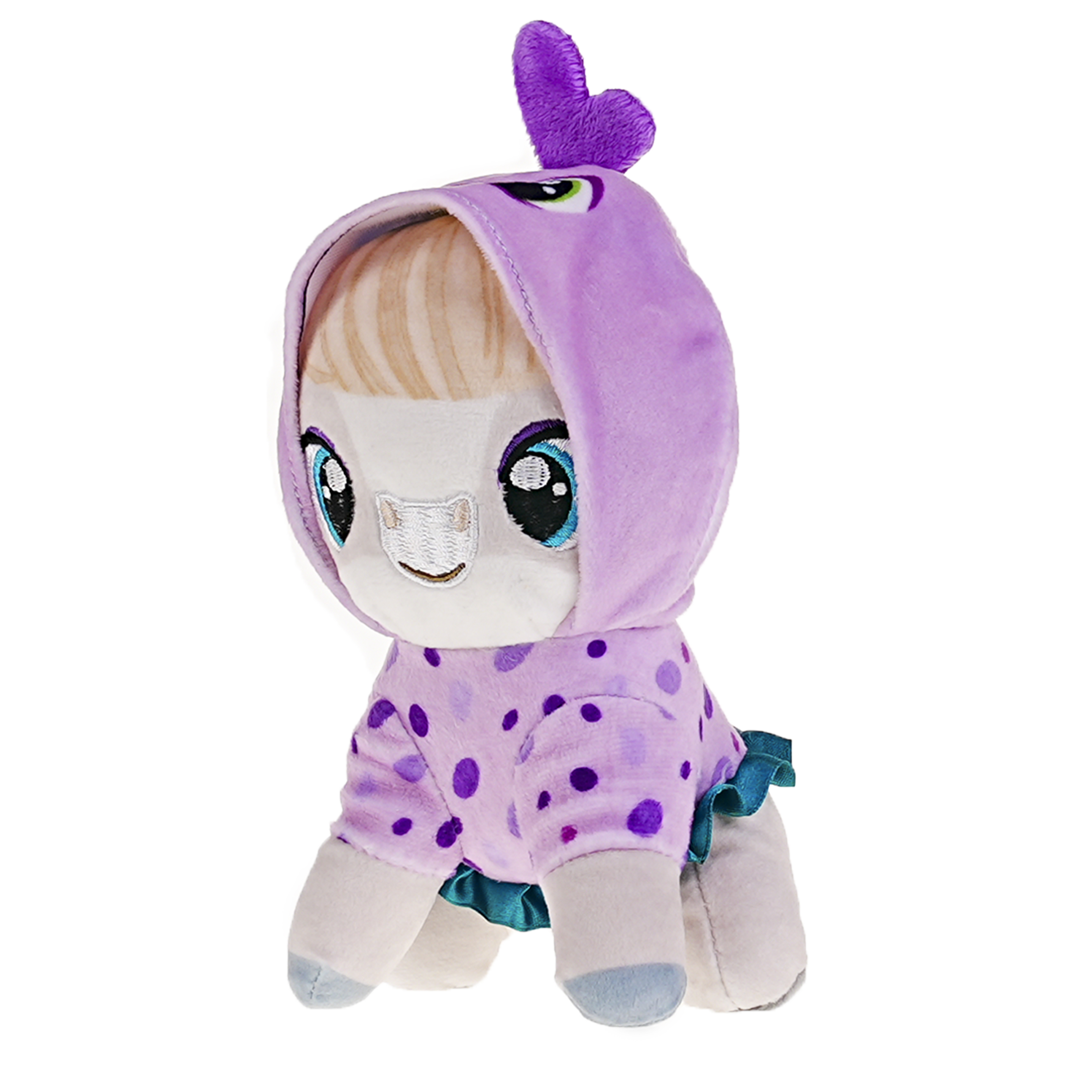 Peluche Musical Portranca Margarita La Granja de Zenón con Capucha Disfraz Bataraza