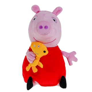 Foto 2 | Peluche Peppa Pig 30 cm con Sonidos Peppa y su Mascota