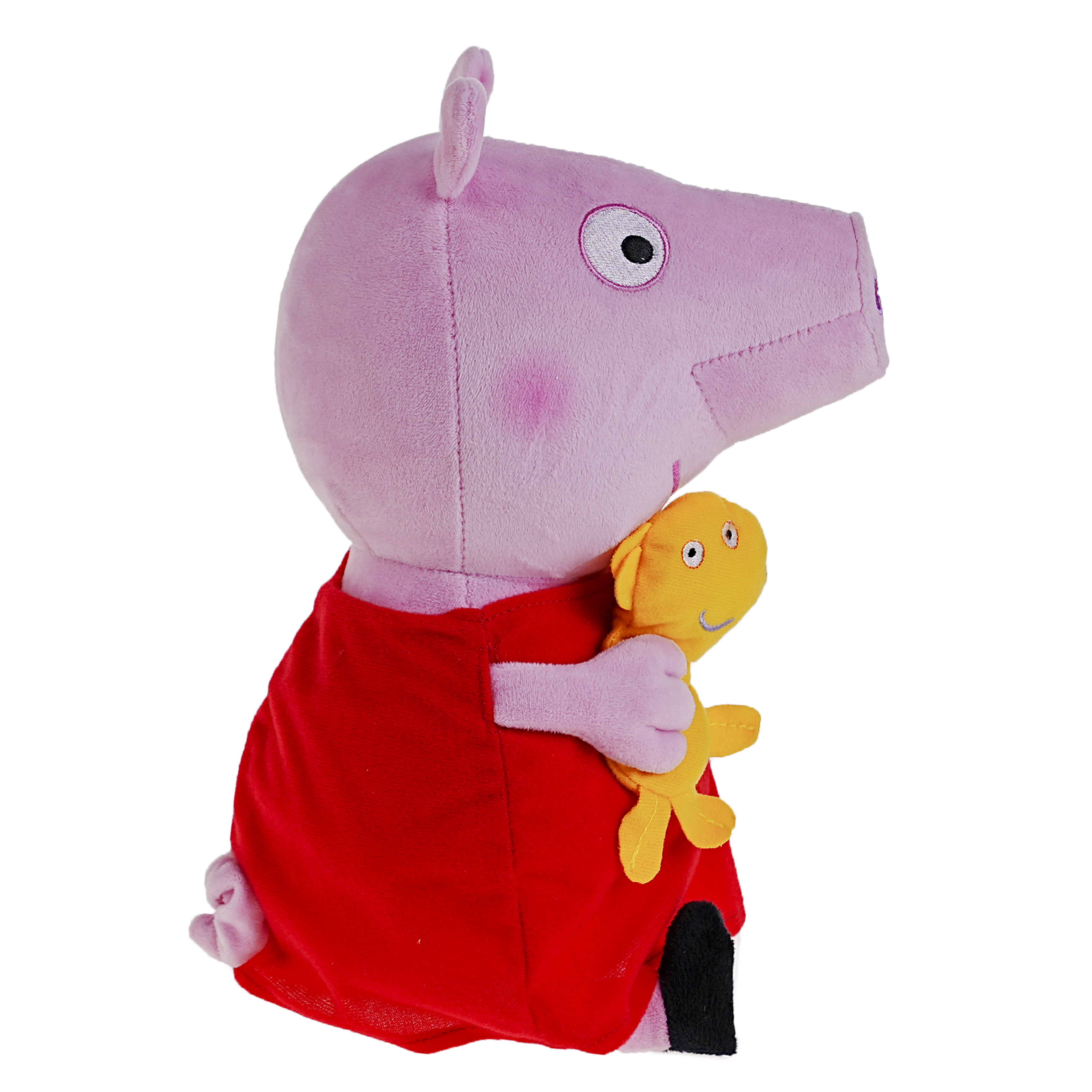 Foto 6 pulgar | Peluche Peppa Pig 30 cm con Sonidos Peppa y su Mascota