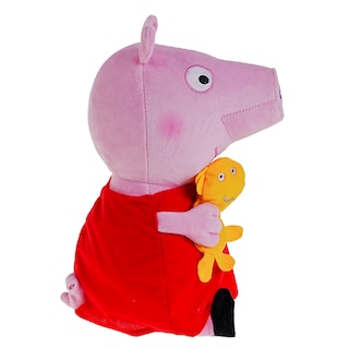 Foto 5 | Peluche Peppa Pig 30 cm con Sonidos Peppa y su Mascota