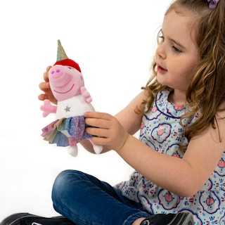 Foto 3 | Peluche de Peppa Pig Unicornio Coleccionable 15 cm para Bebés