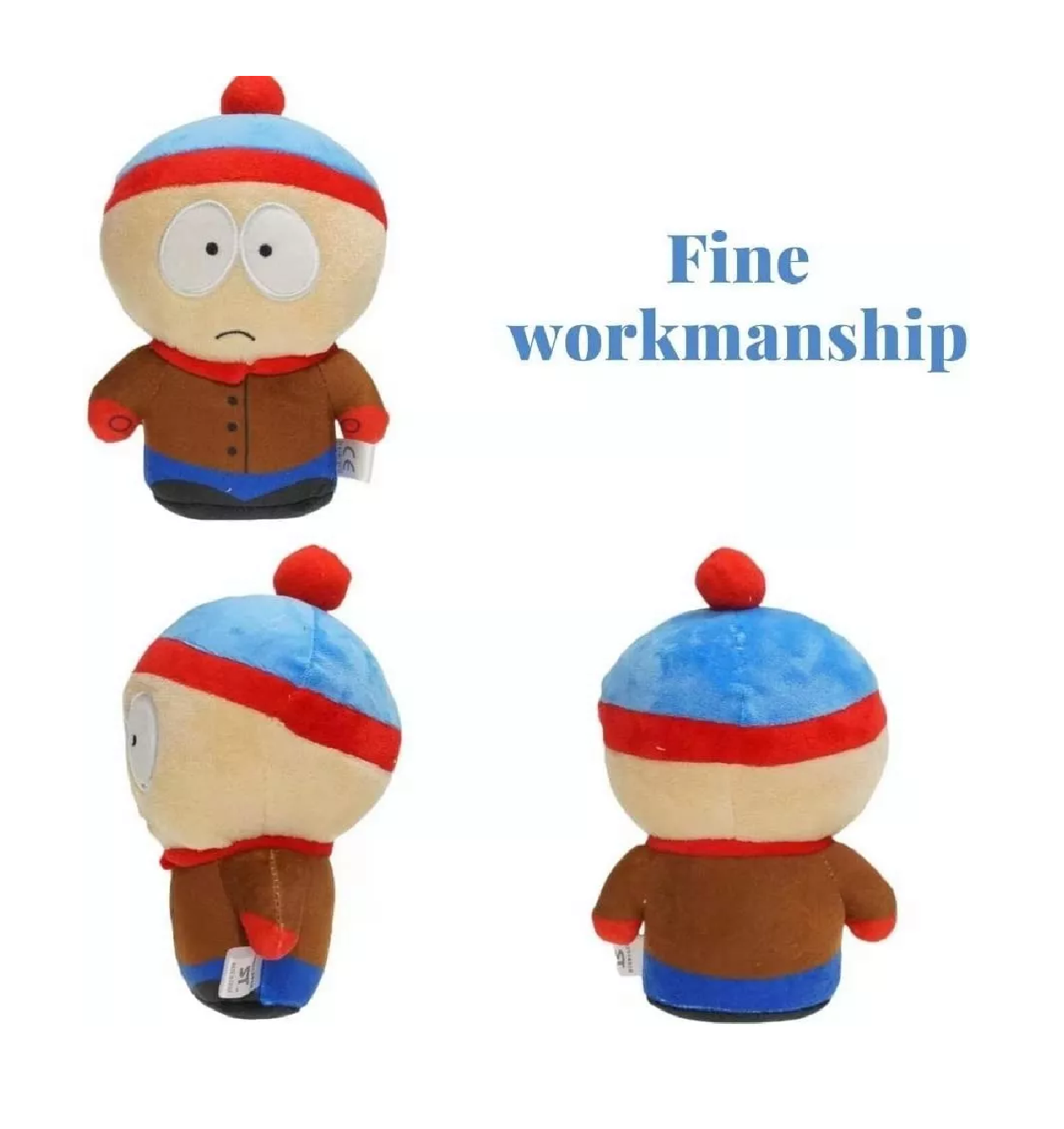 Foto 5 pulgar | Peluche Belug South Park Stan Marsh Multicolor Estilo 2