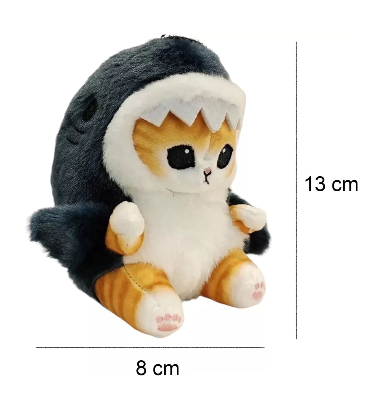 Foto 3 | Gato de Peluche con Disfraz Belug  13 cm