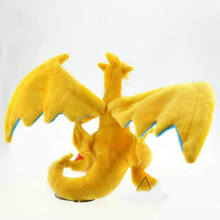 Foto 4 pulgar | Peluche Pokémon Mega Charizard Amarillo