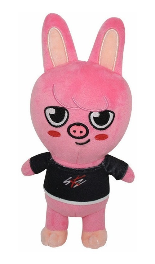 Foto 2 pulgar | Muñecos Skzoo Peluches Stray Kids Animales K Pop Kawaii, Conejo Rosa