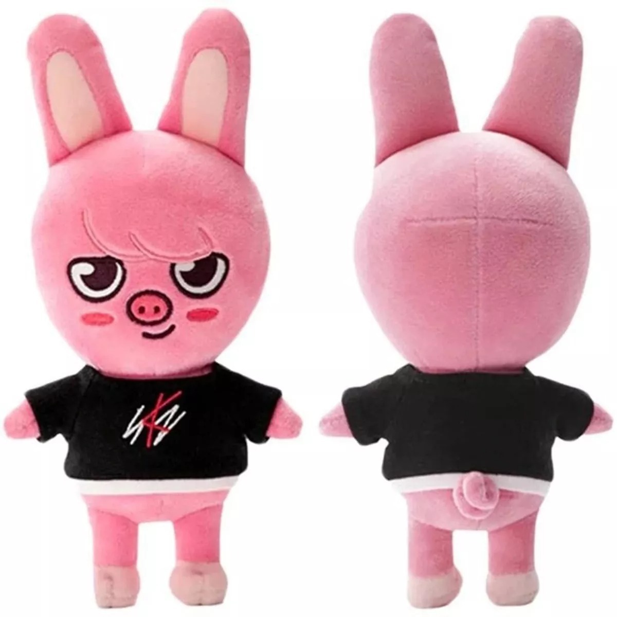 Foto 3 pulgar | Muñecos Skzoo Peluches Stray Kids Animales K Pop Kawaii, Conejo Rosa