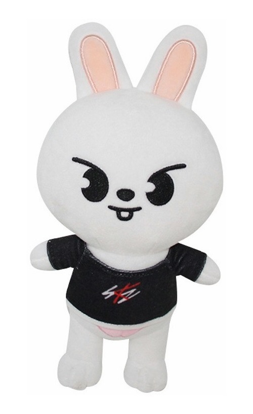 Muñecos Skzoo Peluches Stray Kids Animales K Pop Kawaii, Conejo Blanco