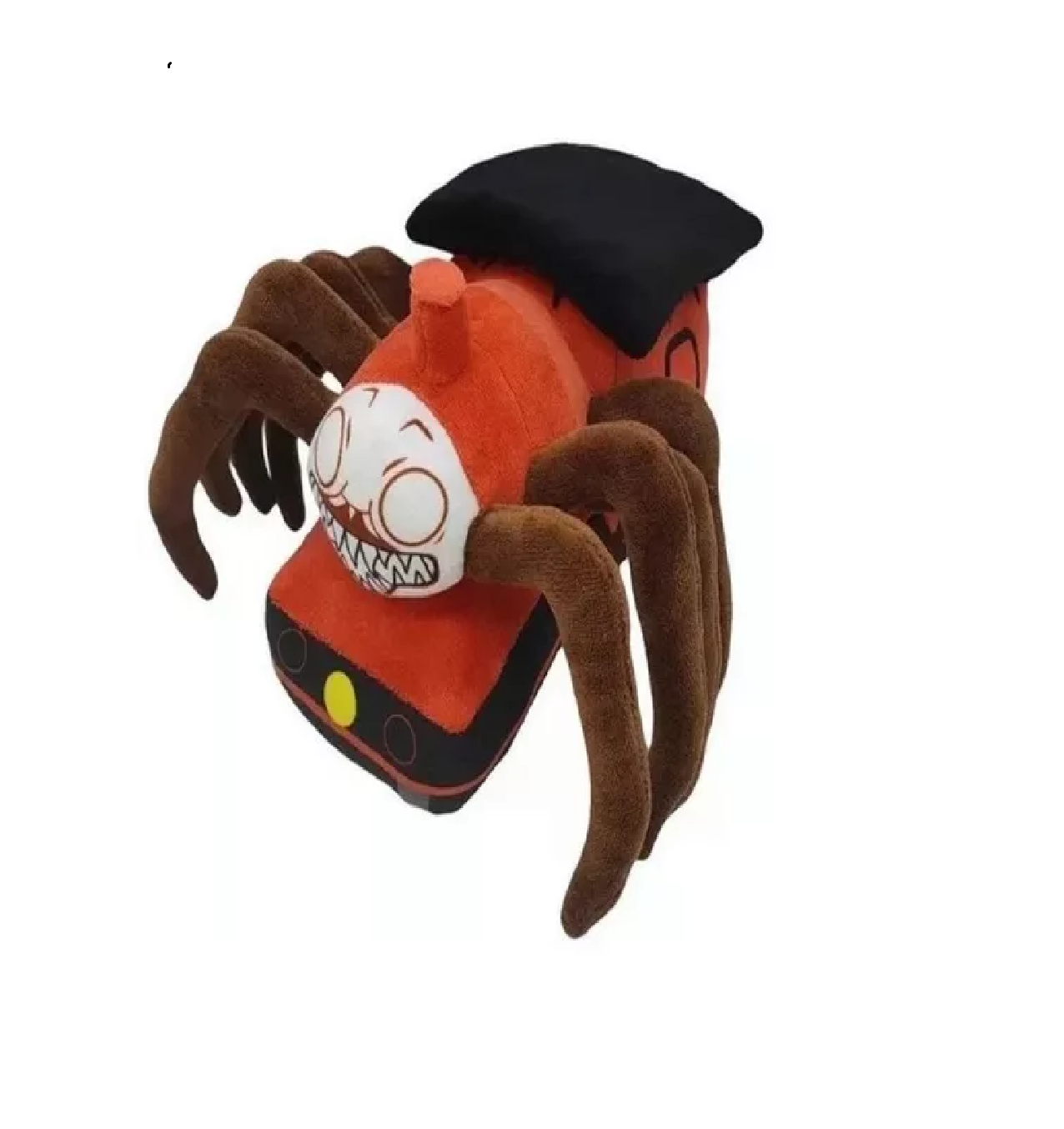 Tren Araña de Peluche Lab.G Marrón y Naranja