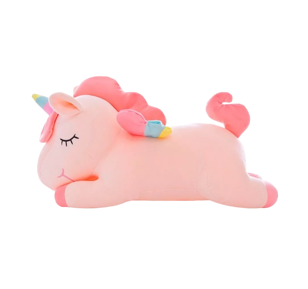 Unicornio de Peluche Alelí color Rosa 30 CM para Niña