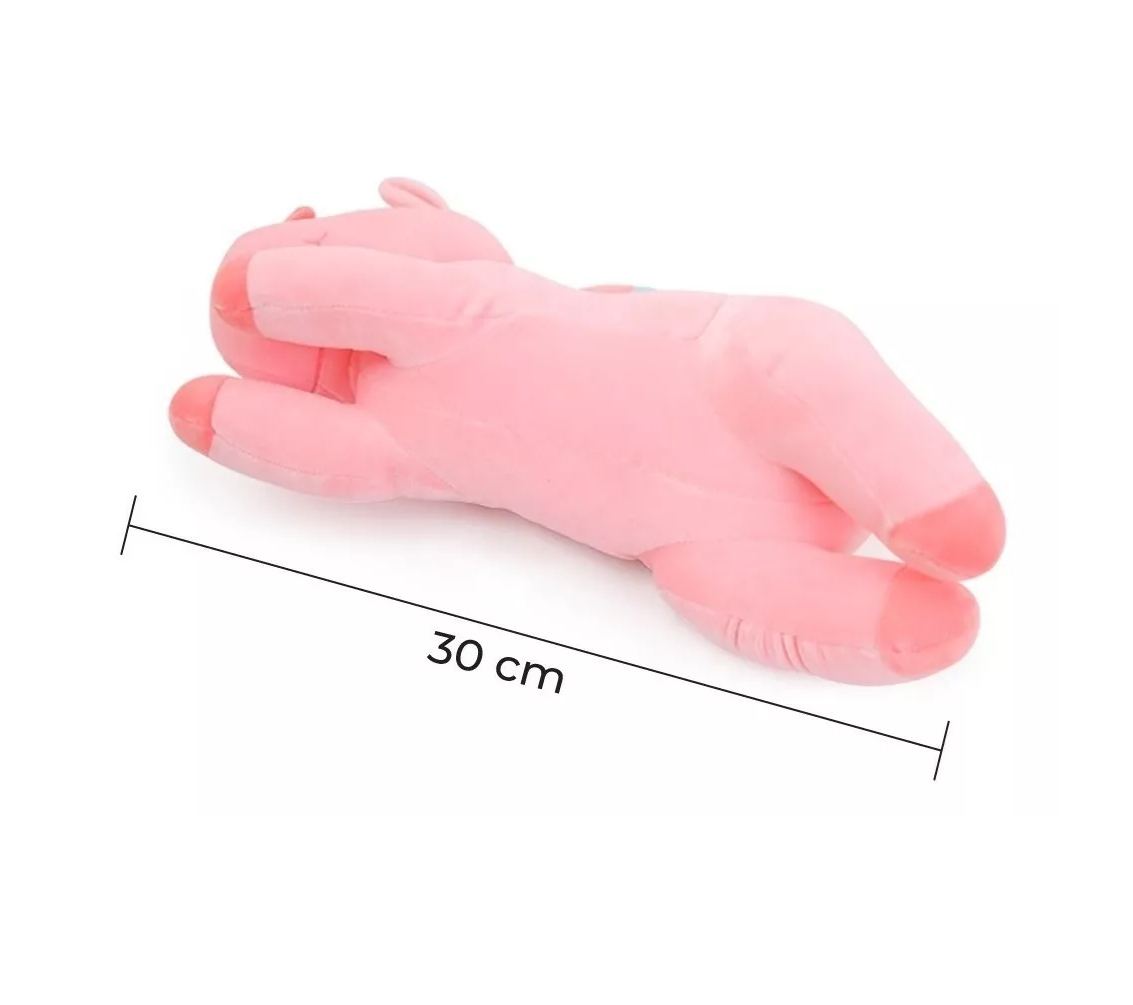 Foto 5 pulgar | Unicornio de Peluche Alelí color Rosa 30 CM para Niña