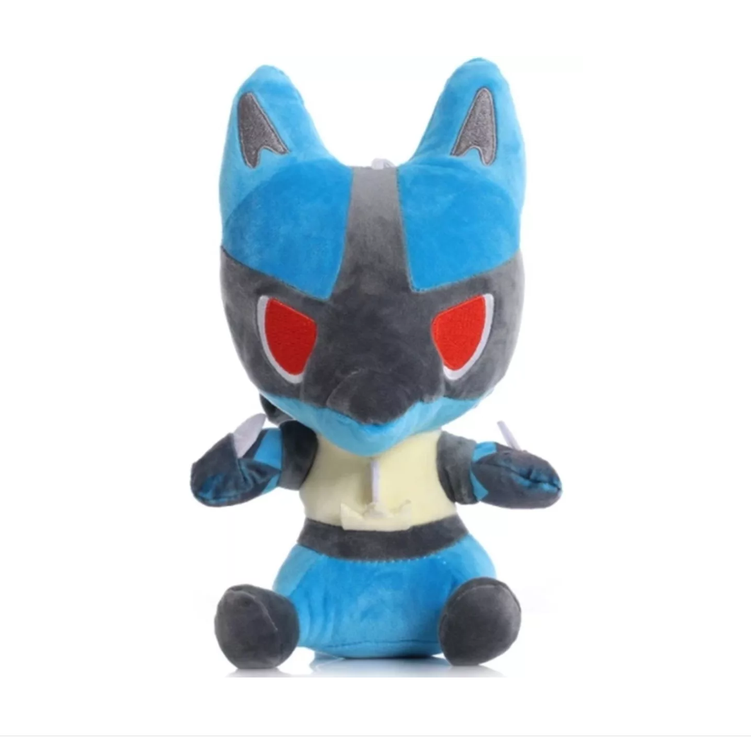 Foto 3 pulgar | Peluche Lucario Pokémon 24 cm