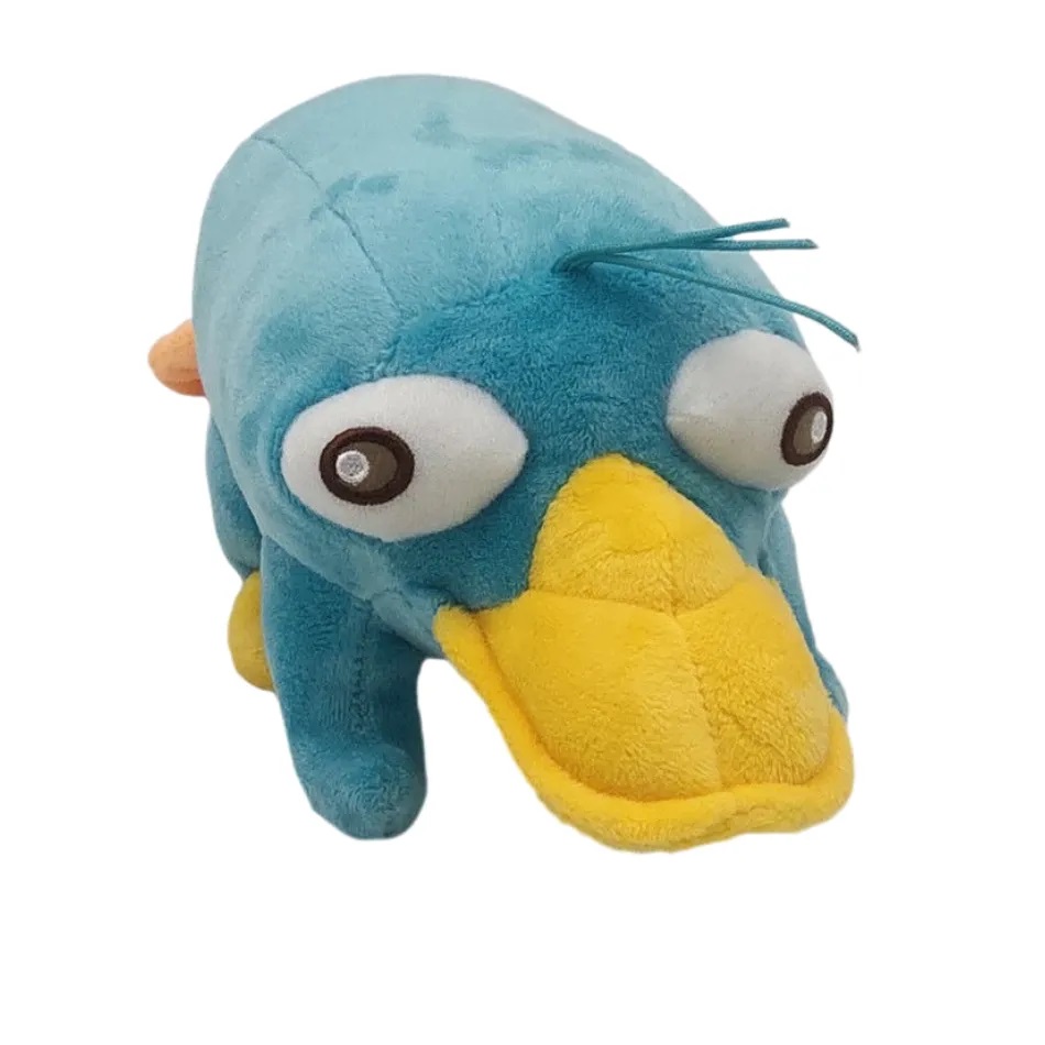Foto 3 pulgar | Peluche Perry El Ornitorrinco Disney Phineas & Ferb 25 Cm