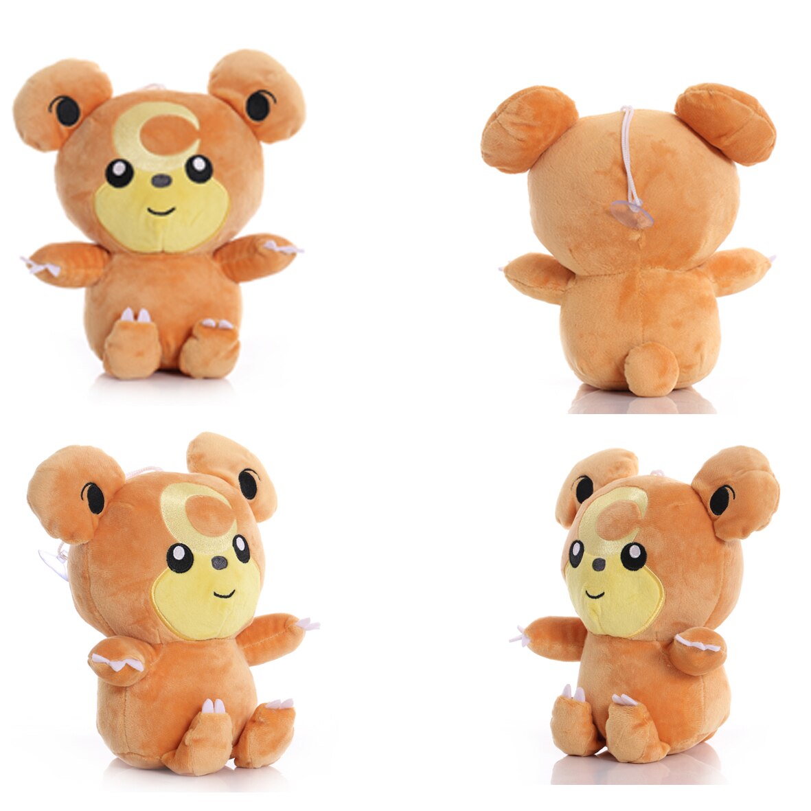 Foto 3 pulgar | Peluche Nintendo Pokémon Oso Teddiursa 22 cm