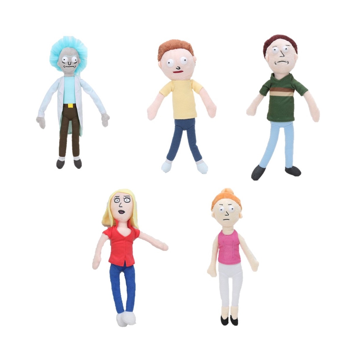 Foto 3 pulgar | Peluche Summer Rick & Morty Original Jinx Adult Swim 30 Cm