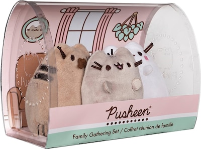 Foto 3 | Set de Peluches Familia Pusheen Mamá y Papá Pusheen Cat Gund