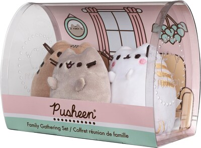 Foto 4 | Set de Peluches Familia Pusheen Mamá y Papá Pusheen Cat Gund