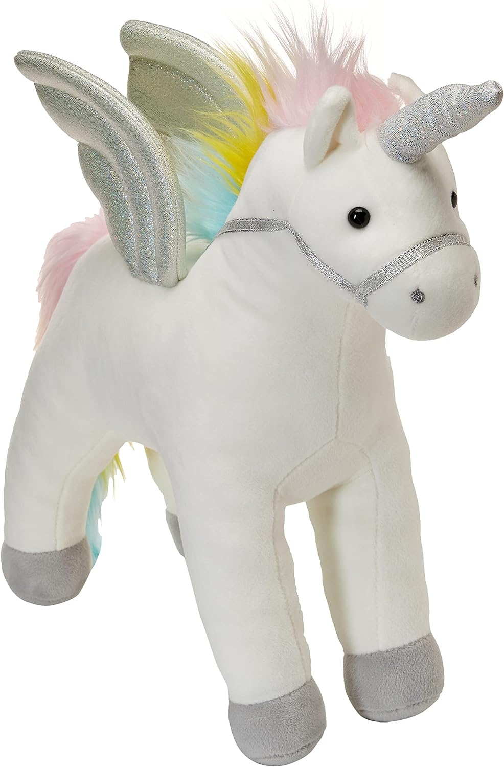 Foto 2 pulgar | Peluche Unicornio Blanco Con Luz Y Sonido Magical