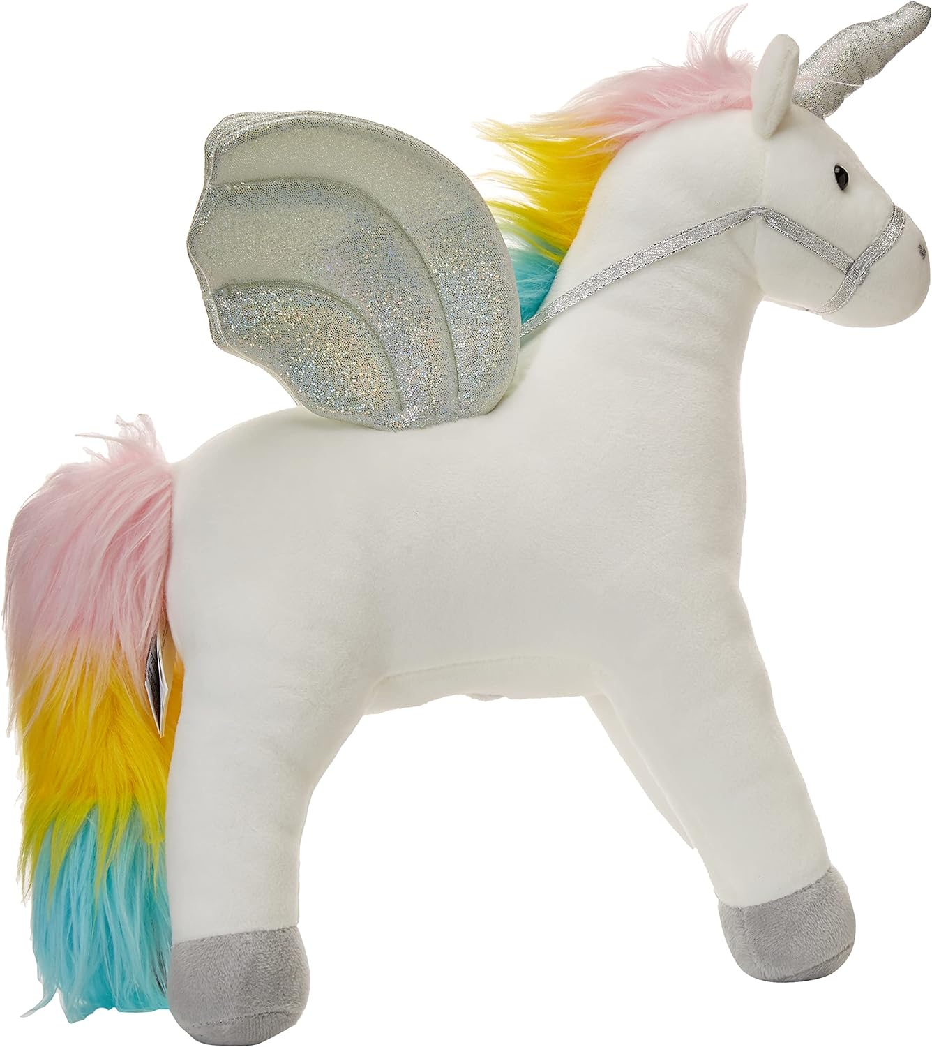 Foto 3 pulgar | Peluche Unicornio Blanco Con Luz Y Sonido Magical