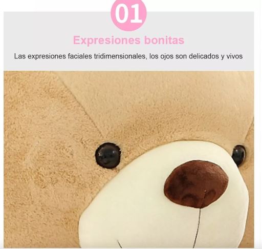 Foto 4 pulgar | Oso De Peluche Gigante