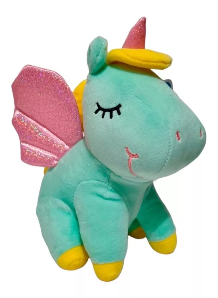 Foto 2 pulgar | Peluche de Unicornio con Alas