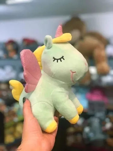 Foto 7 pulgar | Peluche de Unicornio con Alas