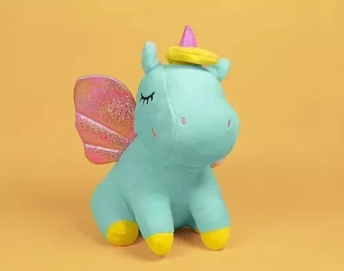 Foto 8 pulgar | Peluche de Unicornio con Alas