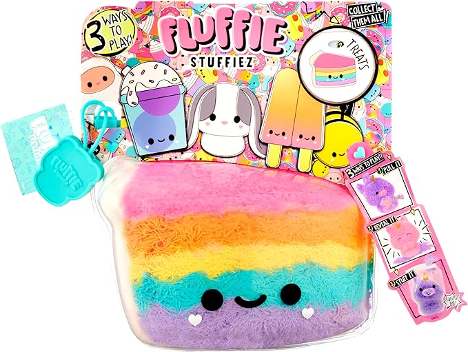 Foto 2 pulgar | Fluffie Stuffiez Pastel Pequeño Coleccionable De Peluche – Sorpresa Reveal Unboxing Huggable Tactile Play Fidg