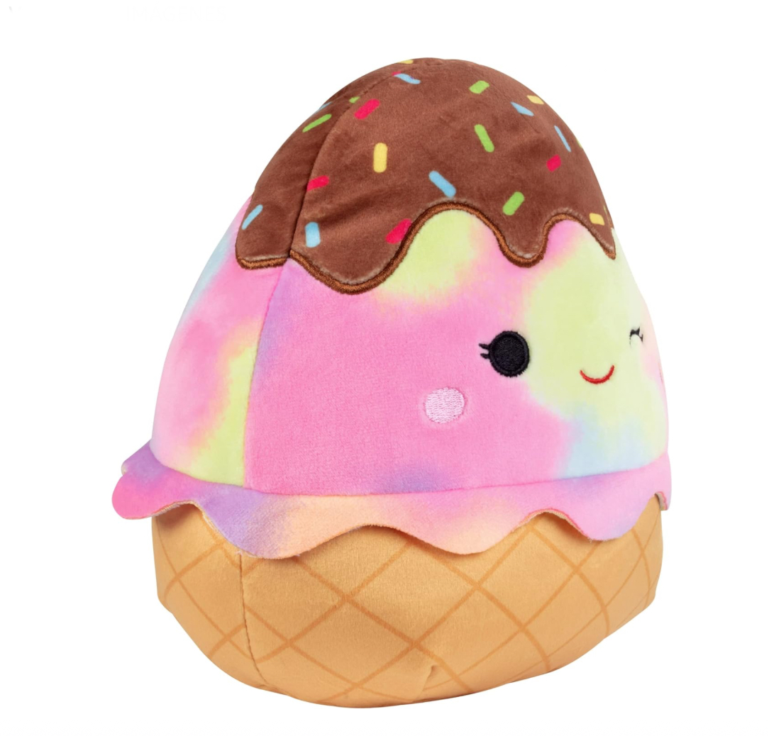 Foto 4 pulgar | Peluche Squishmallow Glady The Rainbow Ice Cream