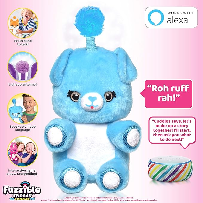 Foto 4 pulgar | Peluche Jazwares Azul de Oso